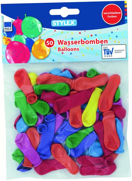 Balónky-vodní bomba 50ks