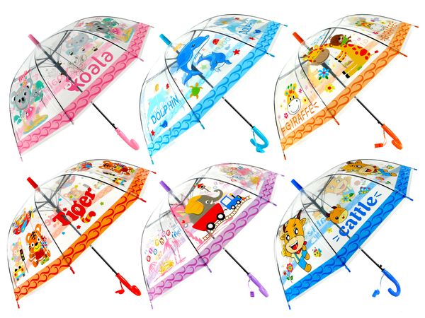Deštník dětský PVC ZVÍŘATA mix