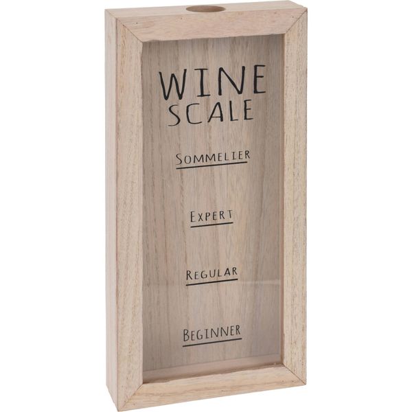 Dekorace Wine Scale 30x15cm