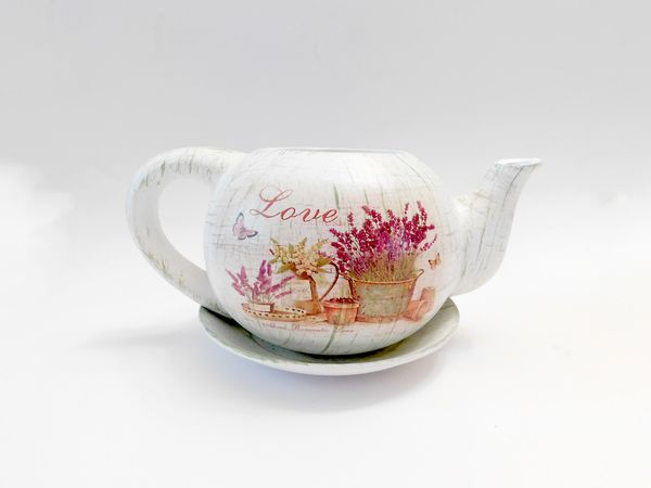 Květináč čajník Levandule