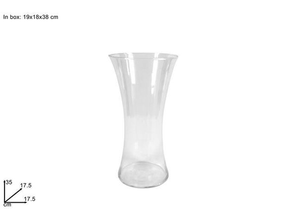 Váza sklo 36 cm