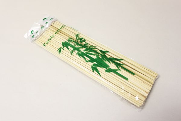 Špejle hrocené 100ks bambus