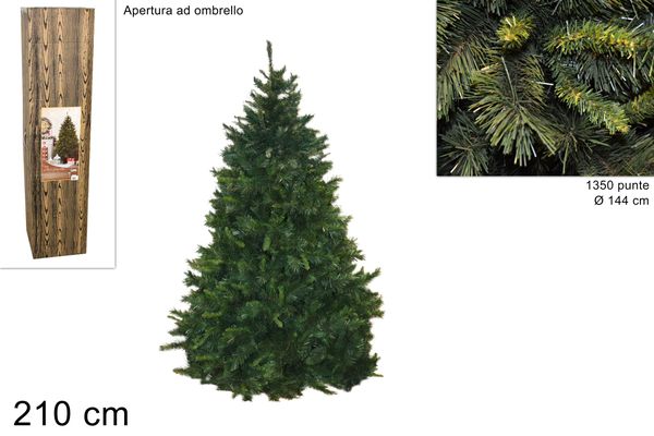 Stromeček vánoční 210cm