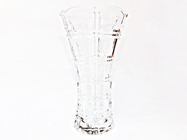 Váza sklo V 24,5x13cm