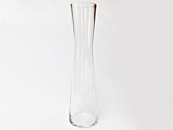 Váza sklo úzká 35x7cm