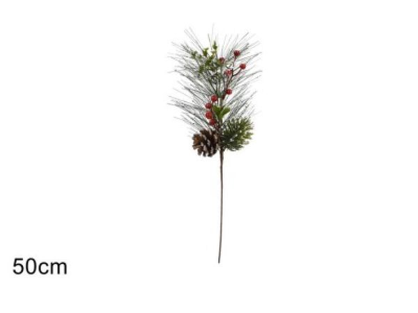 Větvička vánoční 50cm